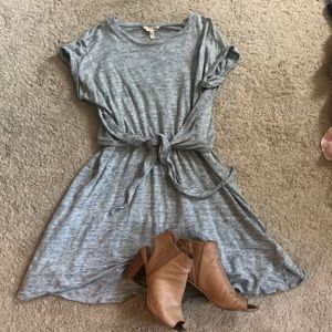 Rebecca Taylor Soft Linen T-Shirt Dress